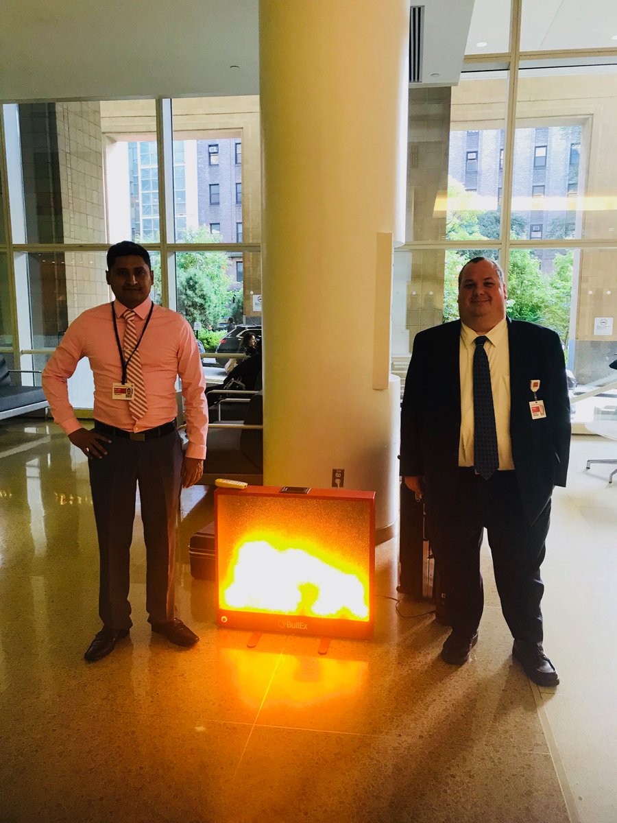 thakep01's tweet photo. NYP Fire Safety getting ready for #FirePreventionWeek2018 #zeroworkplaceharm https://t.co/0loA8x4FZA