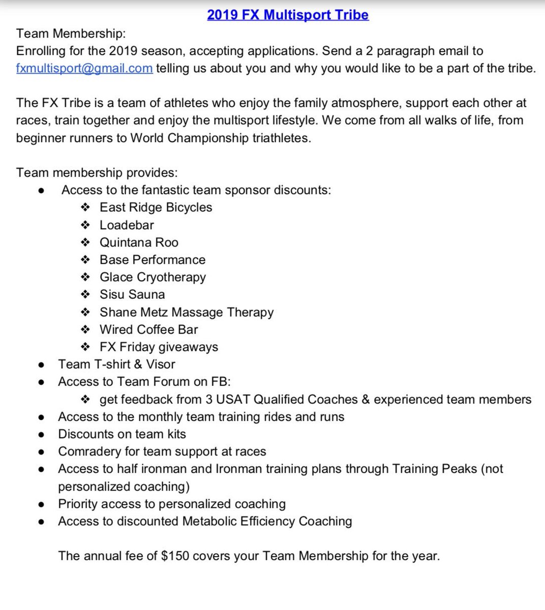 FXMultisport's tweet image. Taking applications for the 2019 Team! Chattanooga based Triathlon team. Selections made Nov 1. Want to be part of the high vibe tribe? Contact us.
#triathlon #cha #fxfriday