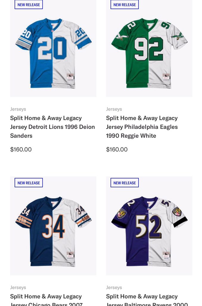 deion sanders split jersey