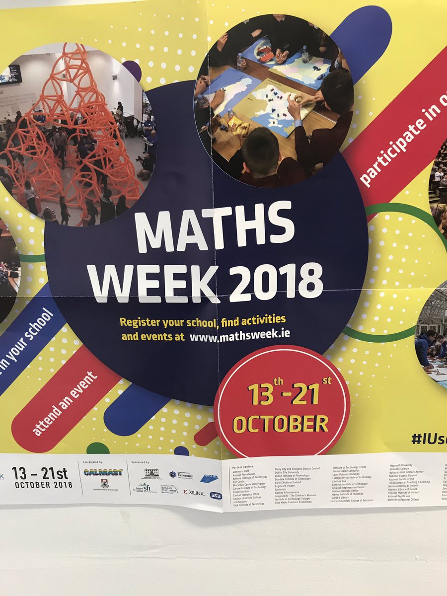 crumlinYR's tweet image. Teachers at Crumlin Youthreach are all ready for #mathsweek2018 @CityofDublinETB @ESF_Ireland @SOLASFET @ETBIreland @cdetbcdu @NAYCEXEC