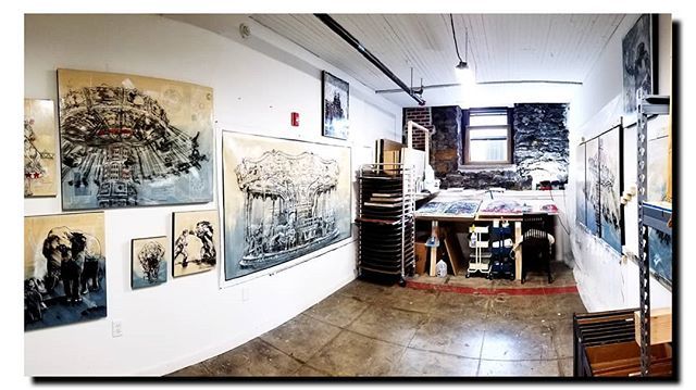 BenjaminFreyArt's tweet photo. My first ever open studios!. This Sunday (noon-6pm) I'm participating in #postphl.
Come check out my creative environment and that of the other artists in my building, and even all across #Philly during the event.
.
The address is in my Insta profile an… https://t.co/psalOdvXwT https://t.co/pWViM2VGRu