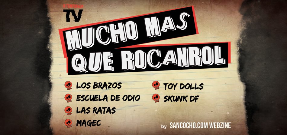 sancocho's tweet photo. Mucho mas que RocanRol TV 2018 / 036 T3 [https://t.co/z3QW0blH6z] [] https://t.co/JsfhsDMo86