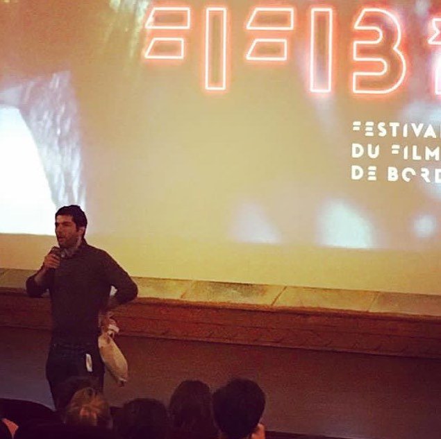 Luxboxfilms's tweet photo. 🇫🇷⭐️✨Benjamin Naishtat presents ROJO at the @fifib33 for the French Premiere of the film ! #fifib2018 #eccefilms #rojo https://t.co/pwOgXnbt5p