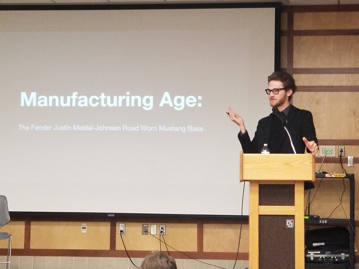 GuitarAmerican's tweet photo. Jon Turner "Manufacturing Age: The Fender Justin Meldal Johnsen Road Worn Mustang Bass" https://t.co/KbTydmySlf