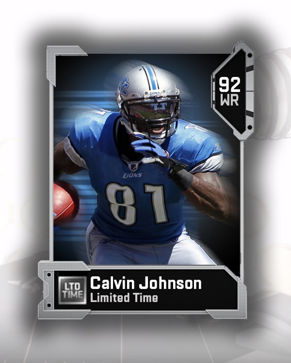 Madden Card Template Madden Card Template
