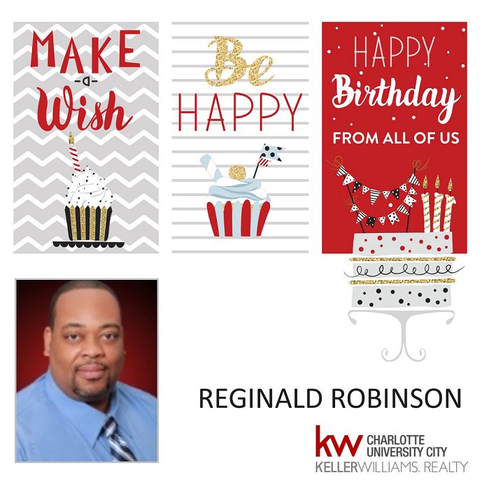 Happy Birthday,  Reginald Robinson!     