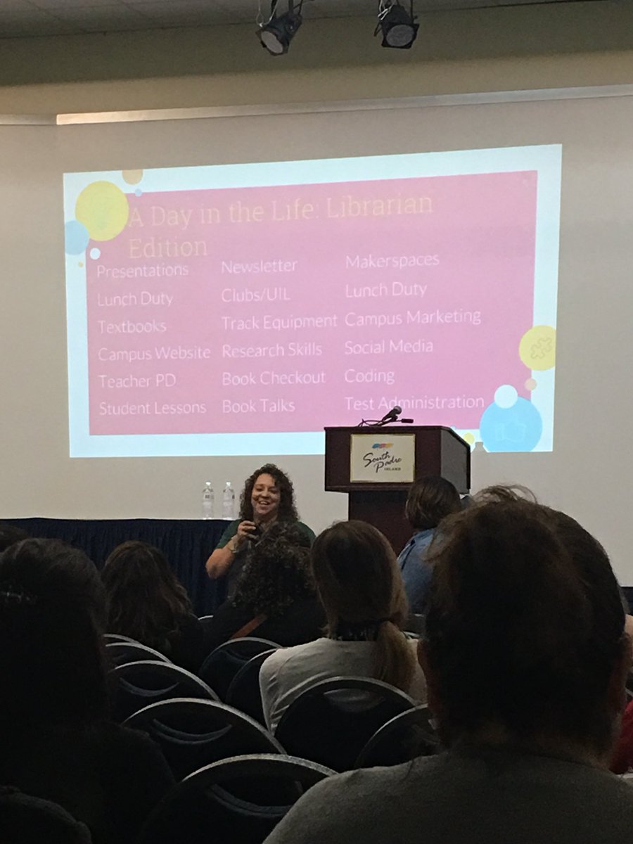 MrsVSalcedo's tweet image. Sharing our passion! #librarysquad @cuethelibrarian @ViliaGarcia @esc1library