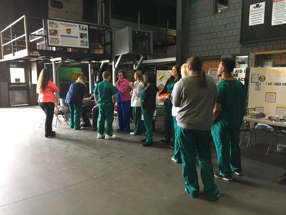 ShannonUPS_RN's tweet photo. New Stanton welcomes the WCCC Nursing Students -hosting their annual Health Fair!!’ https://t.co/JAIKmNHSMj