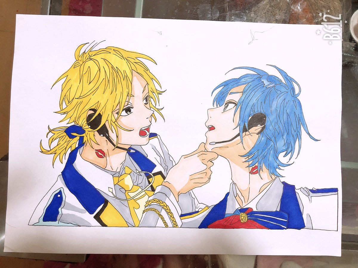HoneyWorks8321's tweet photo. 制作時間６時間
勇次郎と愛蔵
下手くそですが

#夢ファンファーレ
#LipLip
#rtした人フォローする
#いいねした人フォローする
#勇次郎
#愛蔵
#拡散希望 https://t.co/xyLYYoF3Gc