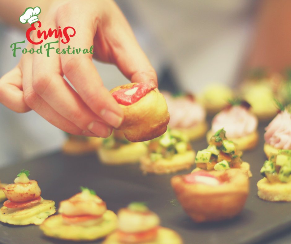 Call into the shops on the Eat my Shop Food Trail List,  Saturday at 11am-1pm to sample food that represents the shop! Enter competitions in selected shops! See shop list bit.ly/EatMyShopTrail
#EnnisFoodFestival #Localfood #Clare #Ennis