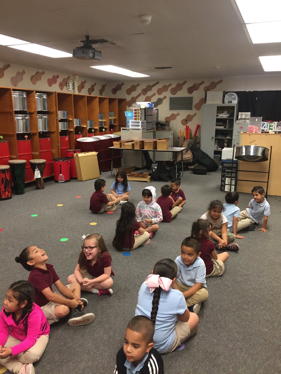 Kindergarten students using the RallyRobin strategy to share with a partner all the names of animals we've visited in the barn at the farm the last few weeks in music class.  Ducks, cows, horses, pigs, hens, &amp; lambs.  To be a kinder again. <a href="/tiffany1norton/">Tiffany Norton</a> <a href="/DCAComets/">Dr. Carreon Academy</a> <a href="/KaganOnline/">Kagan Publishing & Professional Development</a>