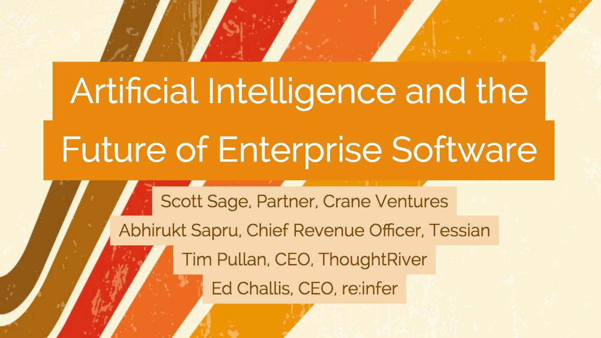 rebankpodcast's tweet photo. [ICYMI] Ep 106: Artificial Intelligence &amp; the Future of Enterprise Software
🎧🎤⭐️

Full episode: https://t.co/si5MD9cVSA 
iTunes: https://t.co/NMFZT8F9DC 
Spotify: https://t.co/dazcTbfJIS 

@scott_sage @crane_vc @abhirukt @ThoughtRiverCI @edwardchallis #fintech #VC #AI https://t.co/EqxCZZm1m2