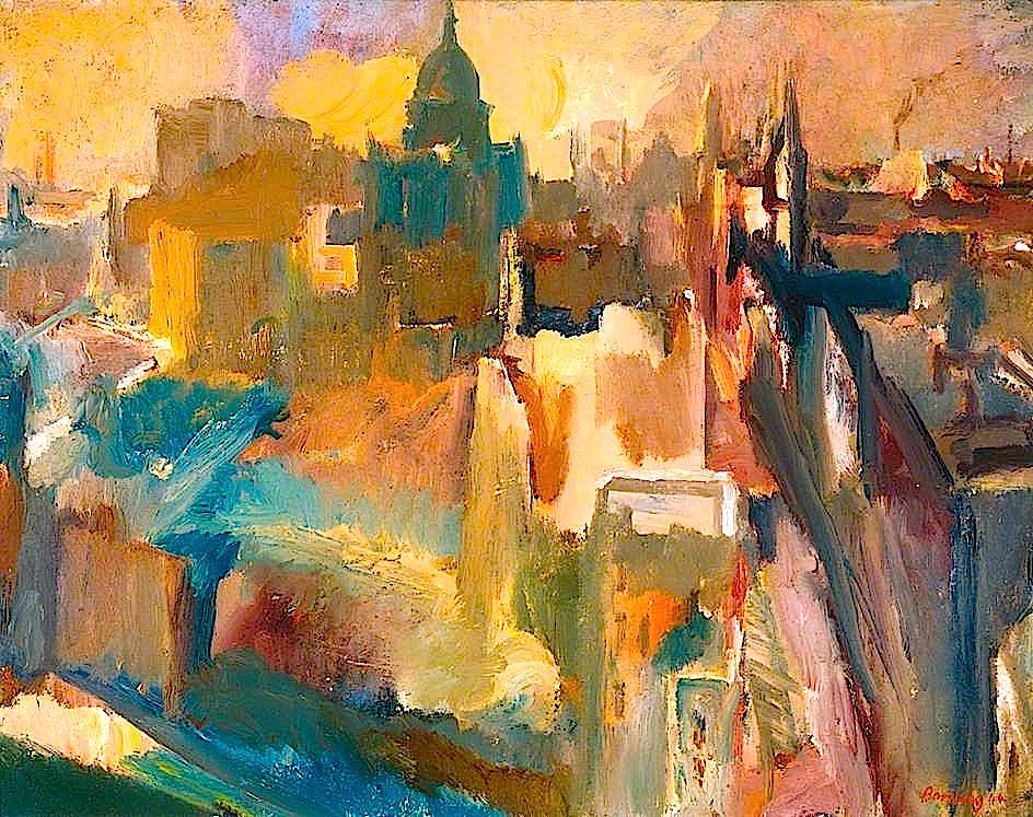 #DavidBomberg ' Soirée à Londres '