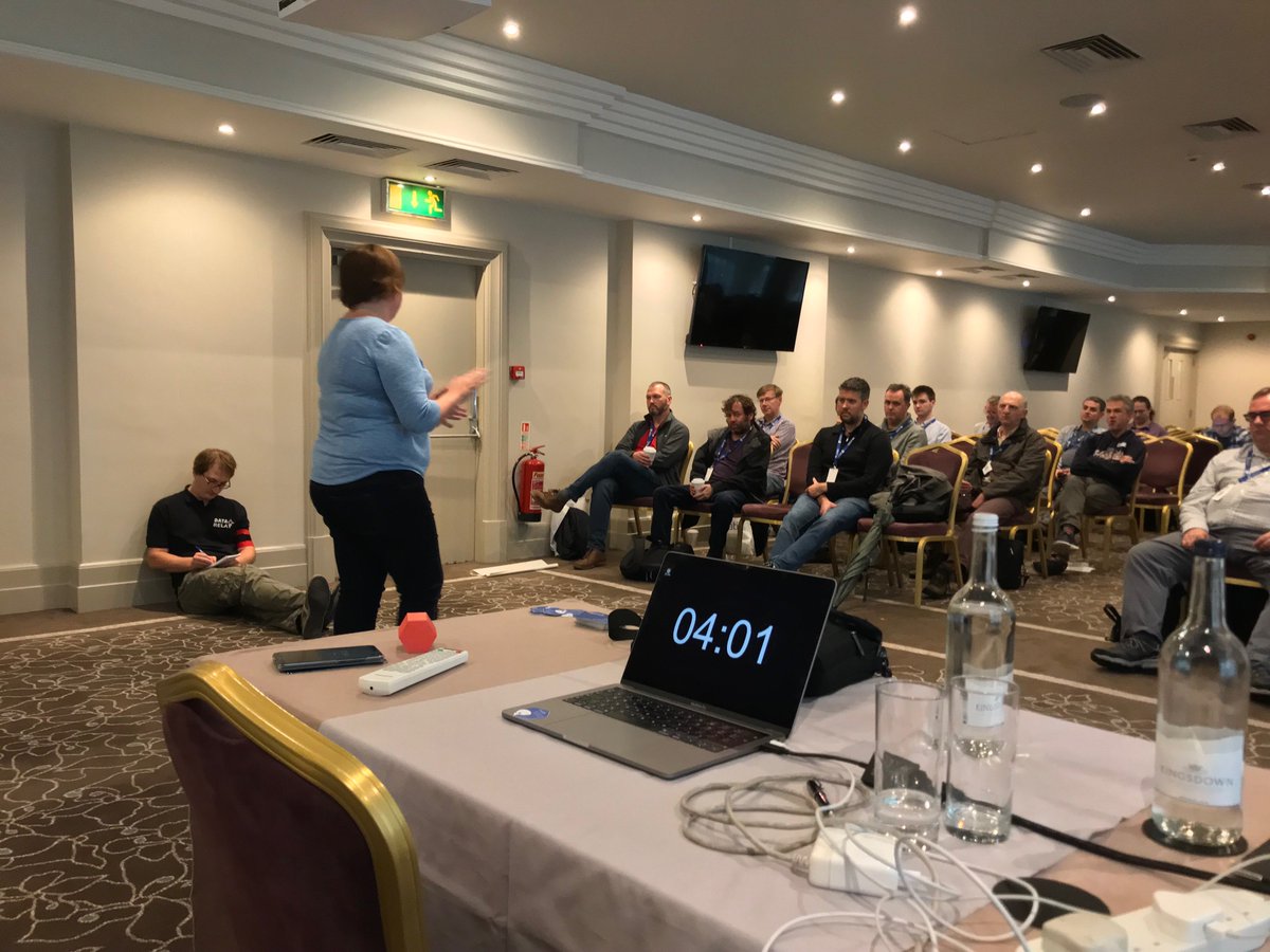 napalmgram's tweet image. For the final session in the jessop suite at @sqlrelay_uk Bristol we have a debate 'Is Data Ops a thing'. For the motion is @TheStephLocke and against is @_AlexYates_
#DataRelay #sqlrelay