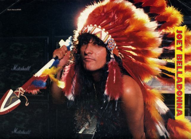 Happy birthday mr. Joey Belladonna
October 13, 1960

Anthrax - Caught In A Mosh
 