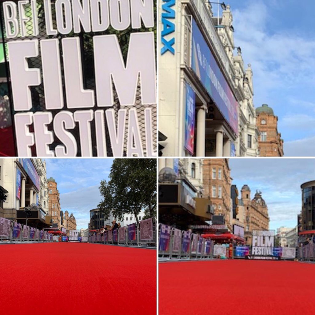 Day 3 of #LFF2018 #TeamNewmans #3DLetters #Lightbox #PVCBanner what a lovely day for a film festival