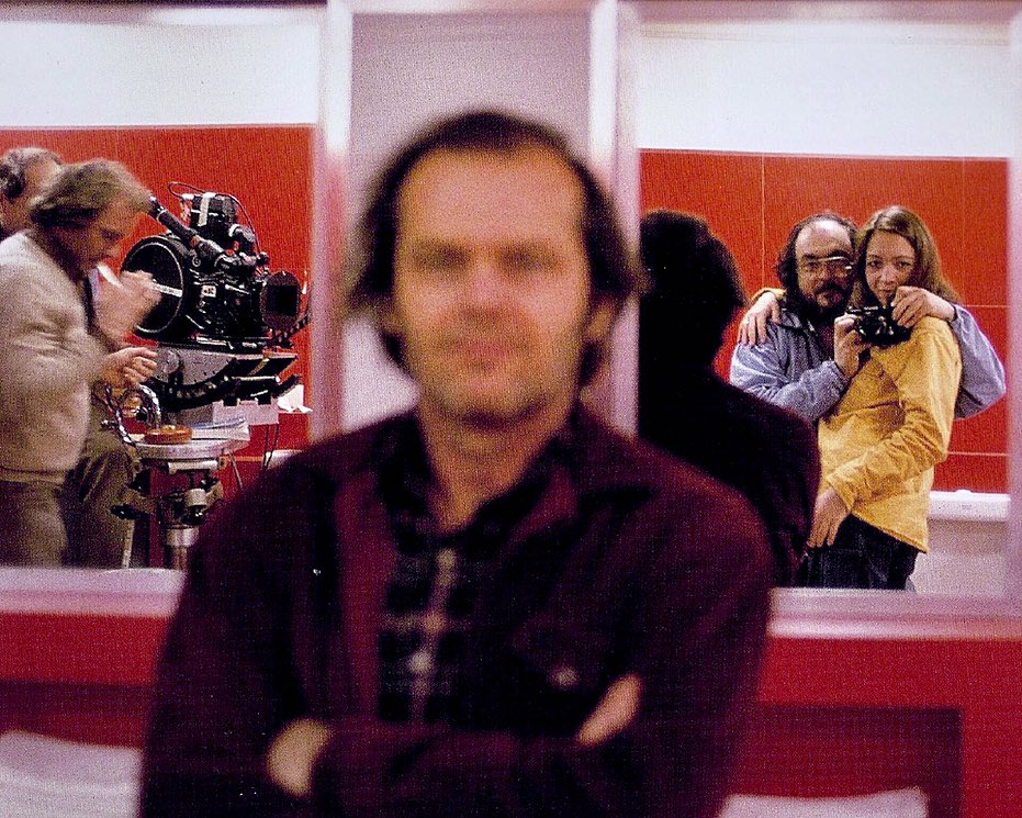 Eyes On Cinema (@RealEOC) on Twitter photo 12/10/2018 17:06:13 Behind the scenes of The Shining Behind the scenes of The Shining