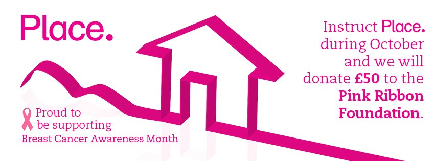 su55y33's tweet photo. Instruct @placeagent Place Estate Agents in October &amp; we will donate £50 to the Pink Ribbon Foundation #BreastCancerAwarenessMonth https://t.co/ZqZltqZjDX