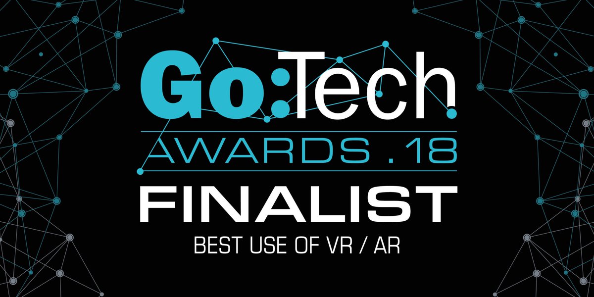 i_Sci_'s tweet image. We&apos;re delighted to have been shortlisted as a finalist for @BLeaderNews #GoTechAwards for Best Use of VR/AR! Look forward to the awards night next month with brilliant and innovative companies #FridayFeeling