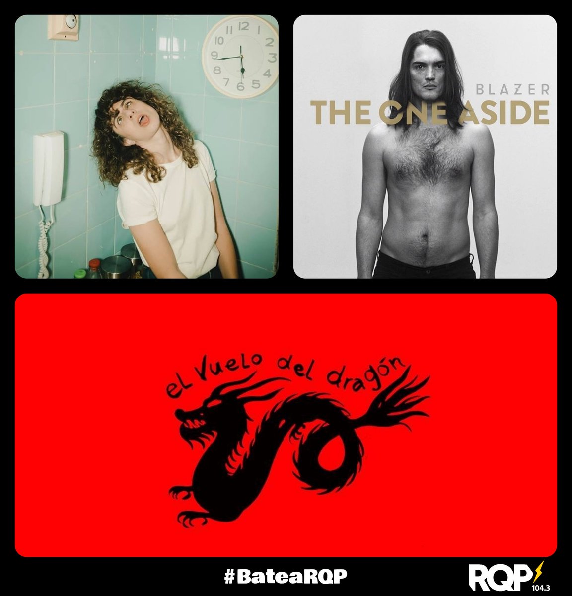 YA AL AIRE,  una nueva #BateaRQP con los lanzamientos de la semana más importantes del rock. <a href="/palopandolfo/">Palo Pandolfo</a> <a href="/Blazer_OK/">BLAZER</a> y <a href="/MarilinaBrtoldi/">marilina</a>