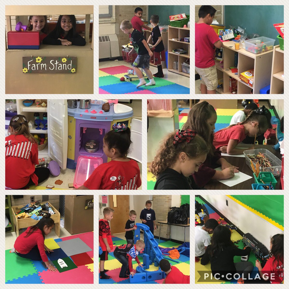 clearybatch's tweet image. Using our imaginations in the Creation Station. @PM_Barton @PatMedSchools #gopatmed #SuperinSecond