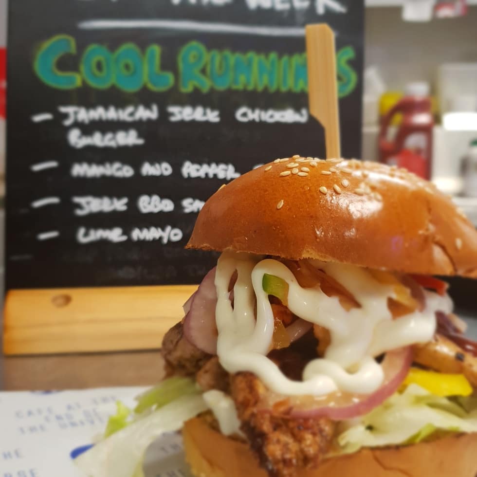 Smashing out our burger of the week again! All sold out today! More available tomorrow 😎