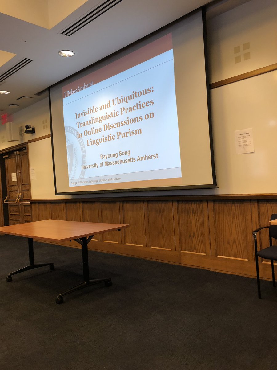 RayoungSong's tweet photo. My presentation at #lansi2018 https://t.co/5Brmk8LIiR