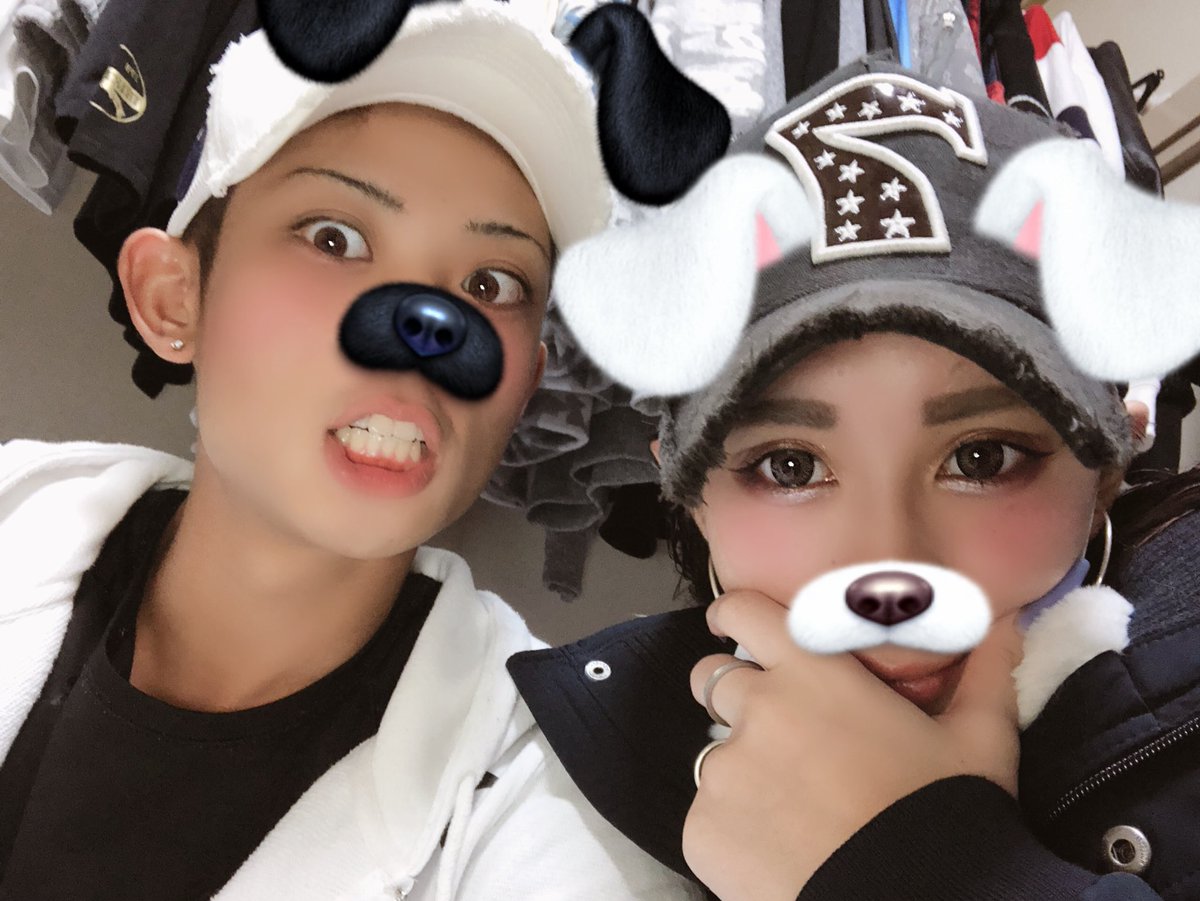 YS1007SM's tweet photo. 今日も仲良しだったね https://t.co/S9EPIBgV3p