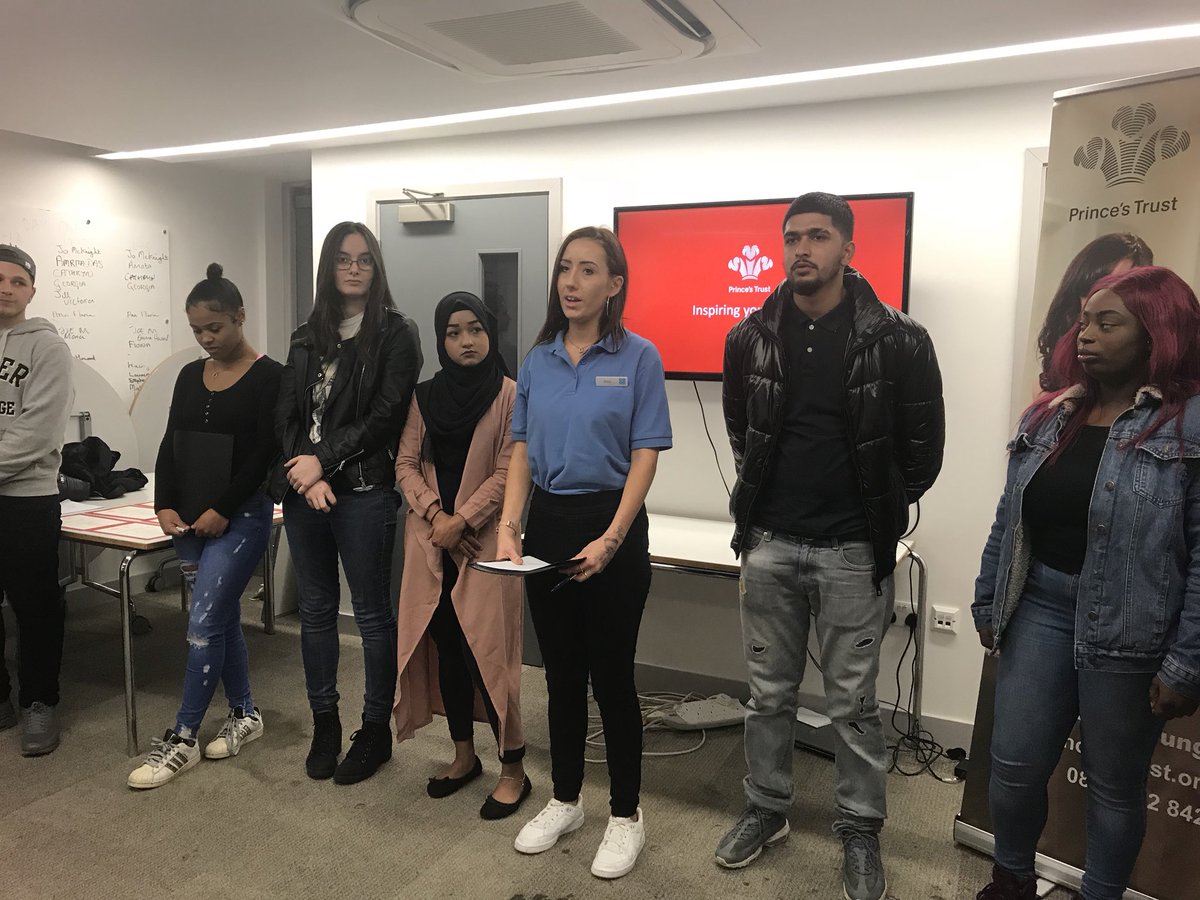 KateRodger16's tweet photo. Proud as punch to spend the afternoon with our Princes Trust candidates celebrating their Co-op journeys! Incredible to see the development of everyone over the 2 weeks!! 😬⭐️🏆 #CoopMagic #TheCoopWay @ColJacksonCoop @rachael_harvey @Joekerr47839749 @PaigeCahill31 https://t.co/xxui19socI