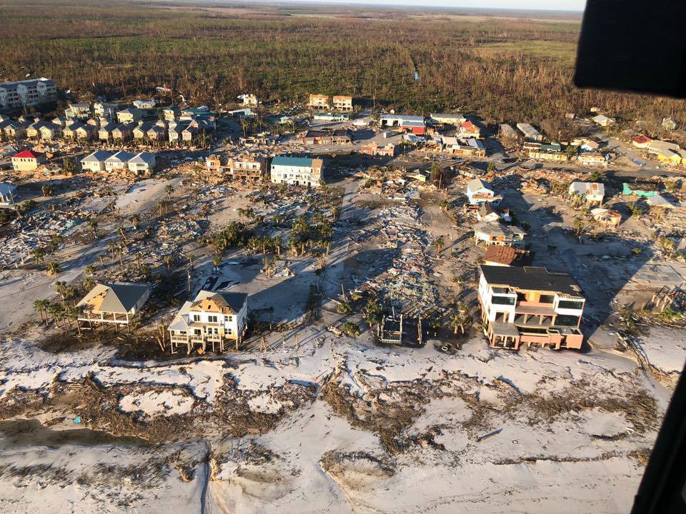 OCFireRescue's tweet photo. #Update: Central Florida Urban Search and Rescue Team #TaskForce4 working out of Beacon Hill area of Port St. Joe in #GulfCounty FL. Encountered multiple persons in need of assistance, two patients with injuries, dwelling checks and search of area continues. https://t.co/xKVyTLPCOU