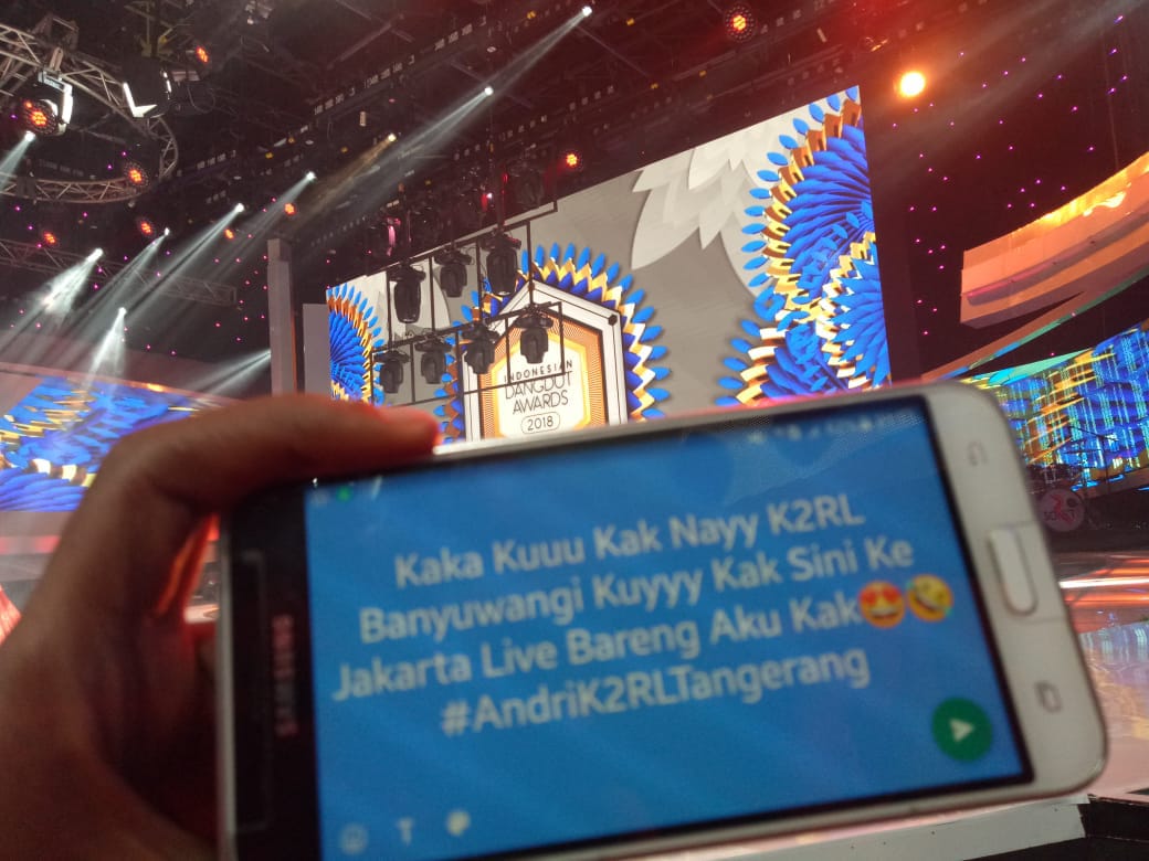 Gak minta pun di buati SN..  Baik bgt sih de <a href="/andri_kece12/">Babang Andri K2RL</a> 😍😍
Mkasih yaa.  Gtau kpn kita akan nglive bareng,  tp smoga scepatnya.  Amin 😇🙏🙏

#IDA2018RizkiRidho