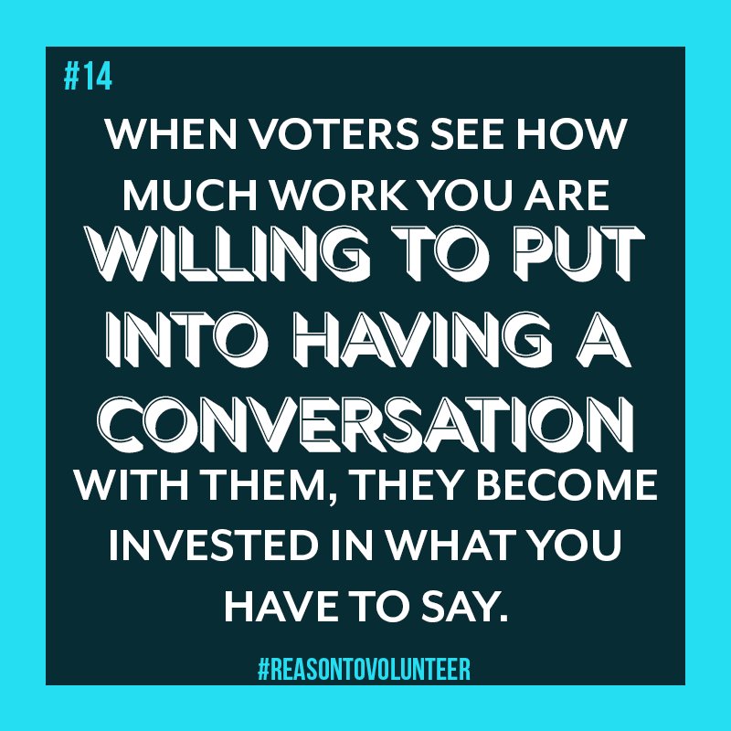 LetGeorgiaVote's tweet photo. Every day until the election, we're going to give you a #ReasonToVolunteer with us. DM us to get involved or go to https://t.co/icCz6XDy75! https://t.co/FggjPjA51E