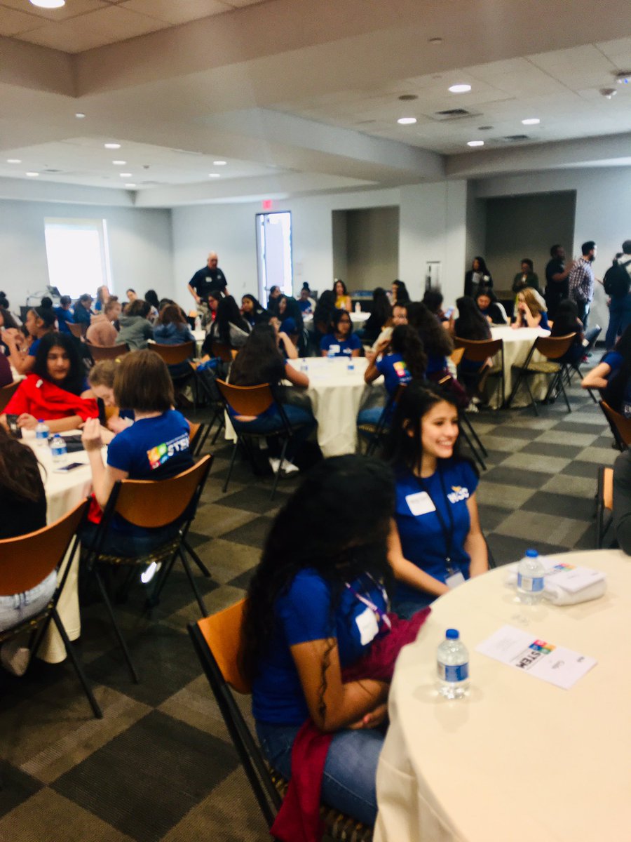 hcc_sdbec's tweet photo. Girls in Stem happening right now!  The panel is inspiring these girls! https://t.co/dUHQlnpIqb