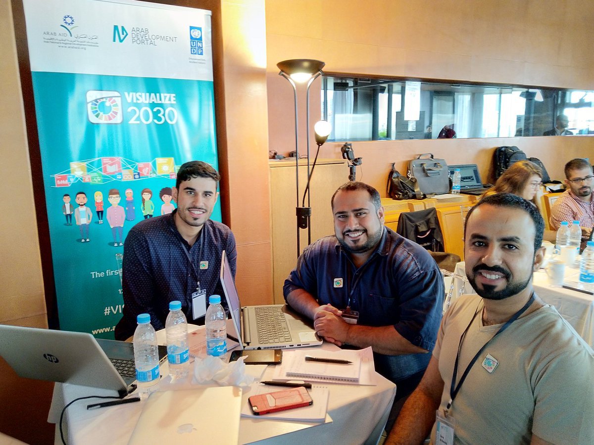 MQshizawi's tweet image. يوم حافل في انطلاق المخيم السنوي لبيانات أهداف التنمية المستدامة في المنطقة العربية بالعاصمة اللبنانية بيروت
#Visualize2030