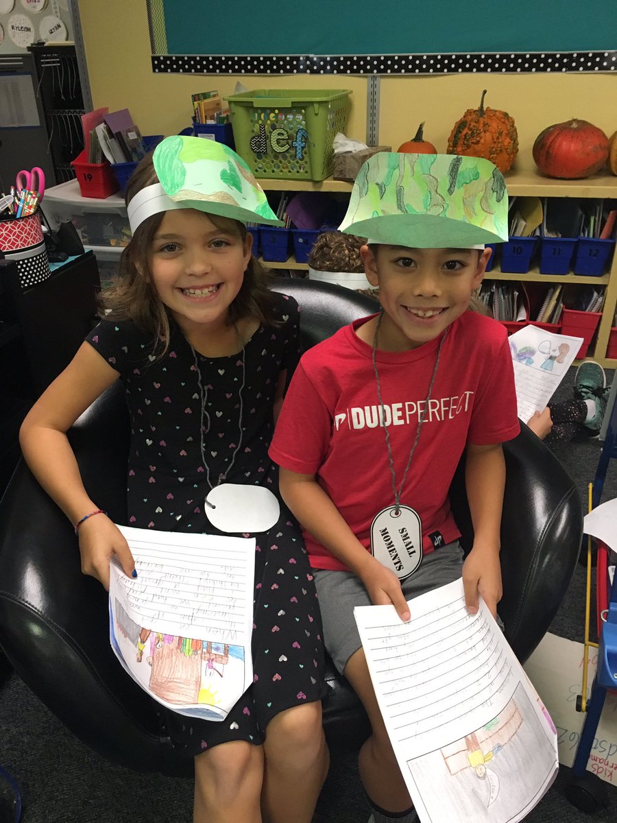 FMusharof's tweet photo. 2nd grade Skill Sargents @KentCardinals are excited to share their small moments stories with their partner class! https://t.co/lxqTRhkS6o