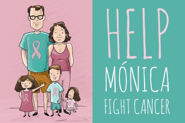 All that Monica wants is to spend more time with her kids, but her fight against breast cancer is blocking her. Lets help her raise the 73k € she needs to access a full year of treatments at Champalimaud Foundation. 💖💪 bit.ly/2Okrv9J