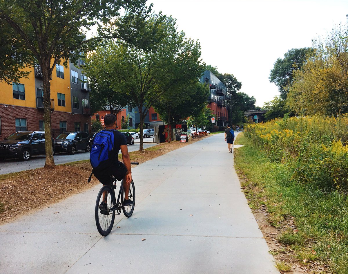 GACommute's tweet photo. Spring is finally here, which means more days like this on the @AtlantaBeltline. #ScenesFromMyCommute https://t.co/j0ozEm6Zxe