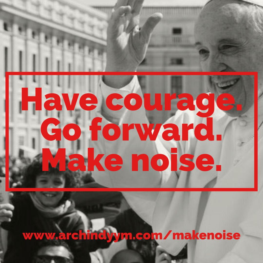 Register with your parish to join us on November 4th for this year's ArchIndy Teen Experience: Make Noise!!  #makenoiseindy #archindyym