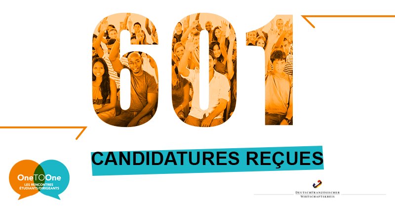 CercleWK85's tweet photo. 6⃣0⃣1⃣ ? C'est le nombre de candidatures reçues pour l'édition 2018 du Salon One to One ! #WK85 #Jobdating https://t.co/D1JYVBeV3D