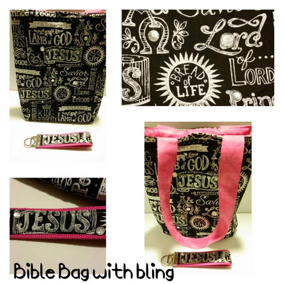 etsy.com/shop/Designsby… 
Great #giftidea for the #Christian #Woman in your life. Also for the newly #Christianwoman #Bible totebag or keychain #EtsyTeamUNITY #KISTEAM #JesusChrist #GodIsOurStrength #epiconetsy @FlyRts