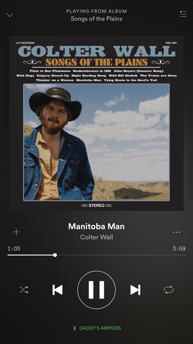 Btw Colter Wall dropped a new album