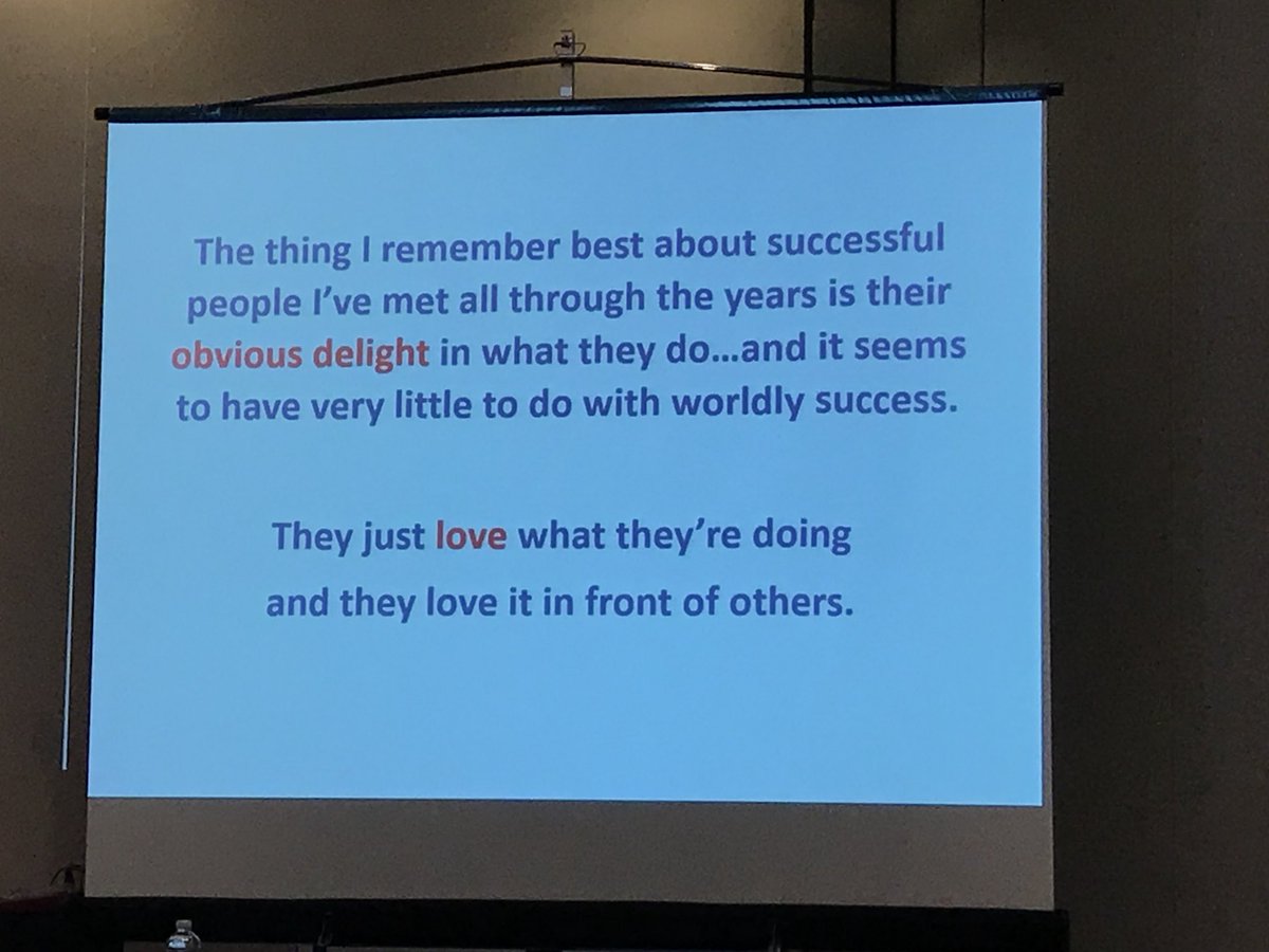 AMThublin's tweet photo. “Leadership is a CHOICE not a TITLE,” says Dr. Ann Marie Taylor during today’s #RidethePRWave Session on School Culture & Climate. #SchoolPR https://t.co/iFLkVXdaWv