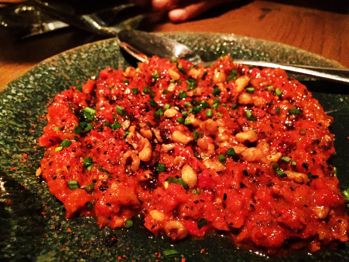 ant_kneee's tweet photo. Thanks Chef @BigCeej for round 2 of our culinary tour @Aba_Restaurant. We capped off our evening @ ABA after starting our day at EMA. Wow! Everything was amazing! Great inspired Mediterranean plates to share. @LettuceEats @BullOutdoor @ChefFight @nureddinem @HyattCentricCHI https://t.co/Pc7LzxzfXB