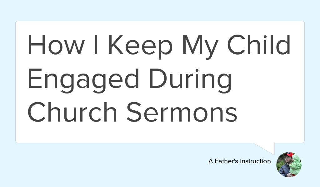 FatherInstructs's tweet photo. "Each week I create a worksheet with age-appropriate activities for children that accompany the Bible..." https://t.co/3n3mHud4mf #Church #fatherhood https://t.co/Ce8lgYJmbA