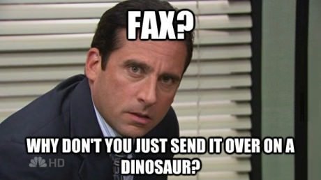 NetsmartTech's tweet photo. .@voxdotcom reports faxes account for approximately 75% of all healthcare communication. There are more efficient ways. Discover the impact of going #FaxFree: https://t.co/zvEaXVKSfN #AxeTheFax #FaxFreeFriday @ONC_HealthIT @HHSGov @donrucker https://t.co/2PhfUAF8Un