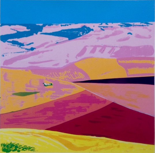 OxoTowerWharf's tweet image. #Variations18 is on view at gallery@oxo until Sunday, showcasing abstract painting, screenprint, mixed media work and a dreamy site-specific installation by @AnnaMastersArt, @iamjaysonlilley and Giuseppe D'Innella (pictured) @VariationsArt oxotower.co.uk/events/variati…