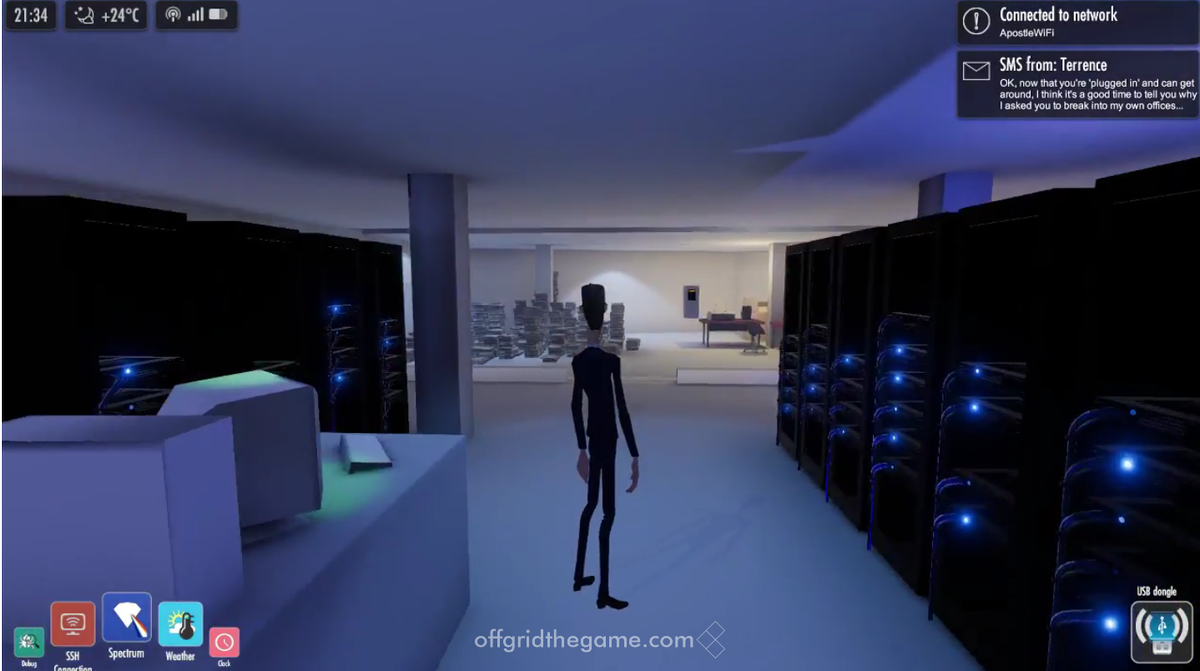 OffGridTheGame's tweet photo. Support OFF GRID: A stealth hacking game about data privacy & mass surveillance.
LIVE on #kickstarter with playable demo!
HACK THE PLANET! RTs PLZ!
https://t.co/xvSodnk3I4
#hackthemainframe #indiegame #pcgaming #gamers #linuxgaming #gaming #videogame #lowpoly #dataprivacy https://t.co/WbDXfrwBQS