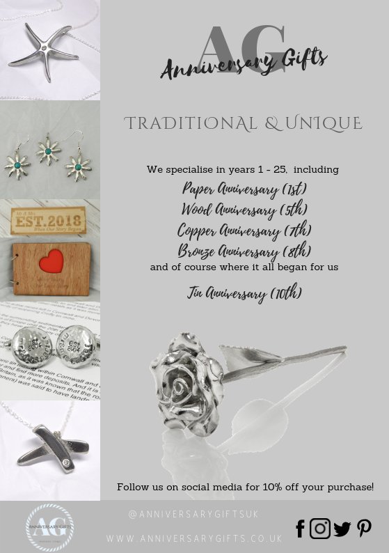 We just had our 10 year anniversary, don't miss yours!! #Anniversary #ThisIsYourAnniversaryReminder #AnniversaryGiftsUK