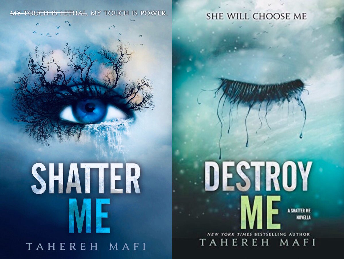 SweetDee85's tweet image. this series is EVERYTHING to me. 😭 every title, every tagline, every EYE...i am so in love with every single book cover. look at the detail...every novella’s eye is closed and every book’s eye is open and vibrant. look at them...so beautiful. 😍💕 #shatterme #shadowme