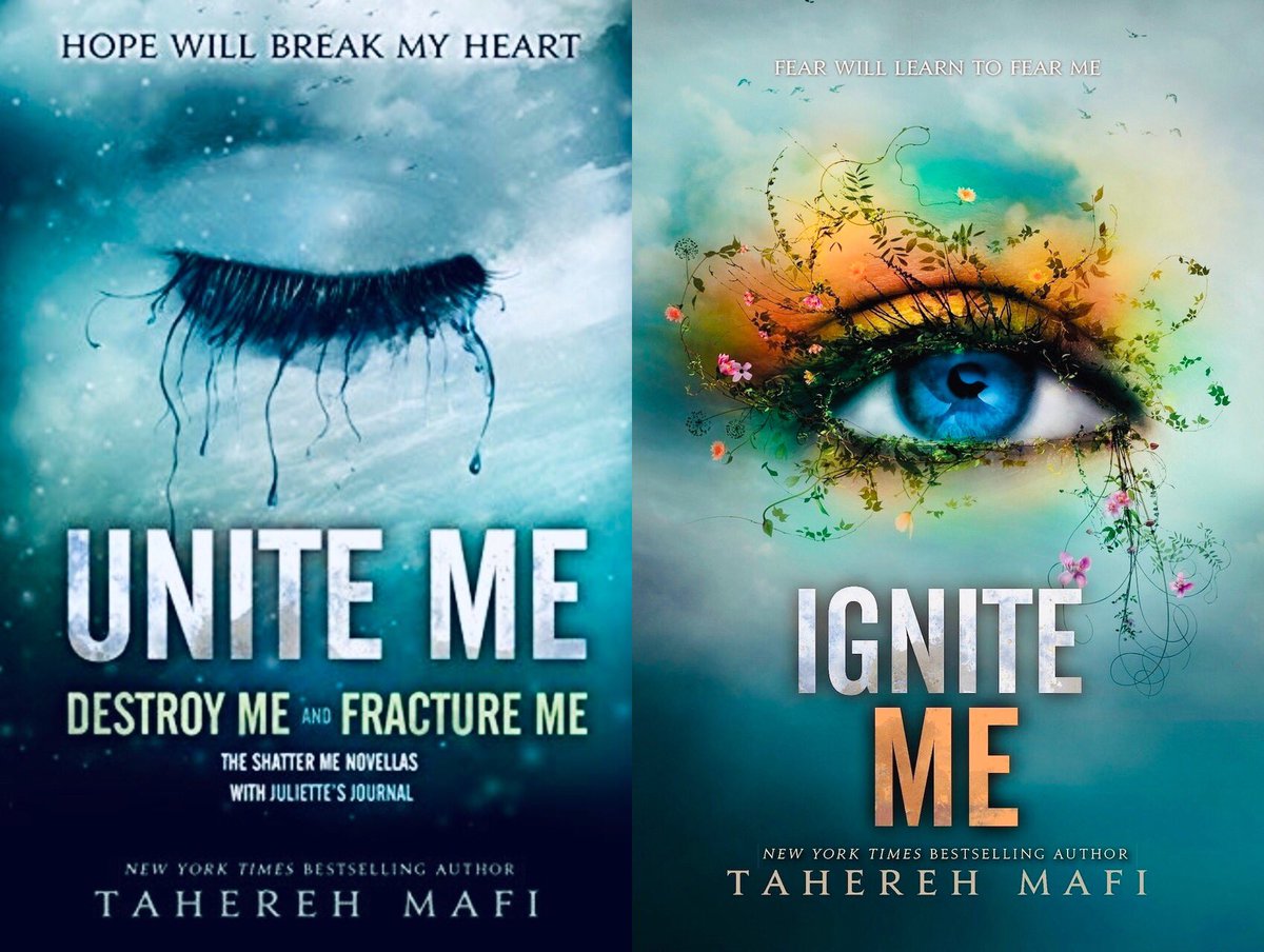 SweetDee85's tweet image. this series is EVERYTHING to me. 😭 every title, every tagline, every EYE...i am so in love with every single book cover. look at the detail...every novella’s eye is closed and every book’s eye is open and vibrant. look at them...so beautiful. 😍💕 #shatterme #shadowme